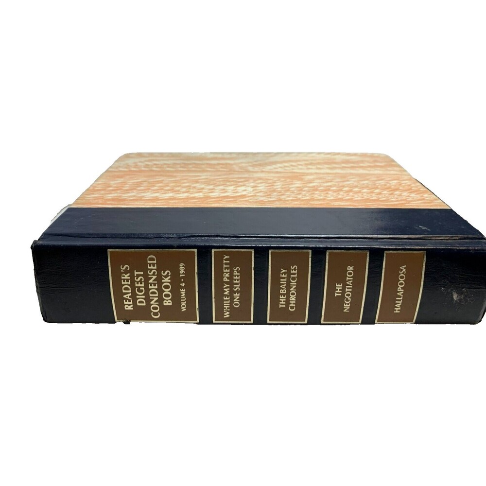 Reader's Digest  Condensed Books 1989 Volume 4 Hardcover